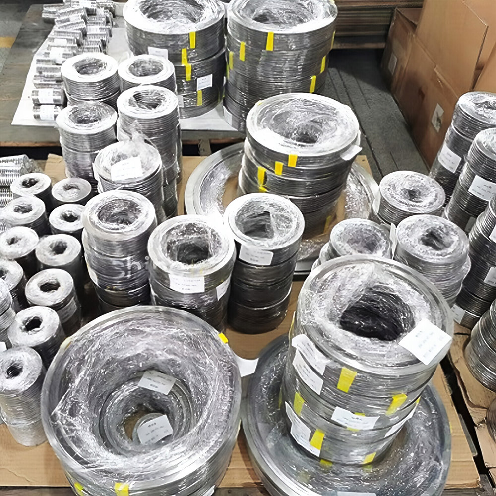 SS 321 Spiral Wound Gasket Graphite Filled