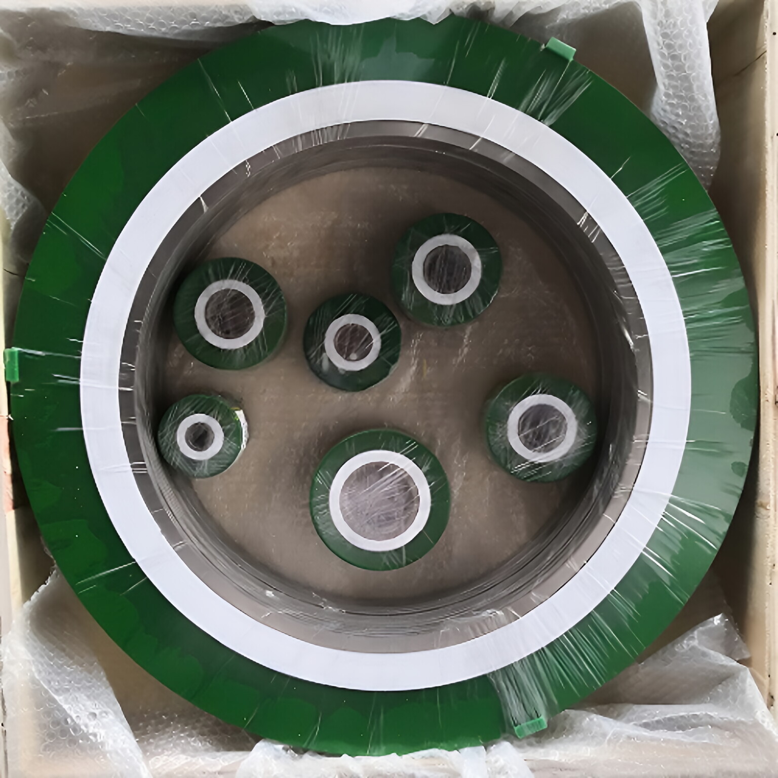 Titanium Spiral Wound Gasket with PTFE Filler