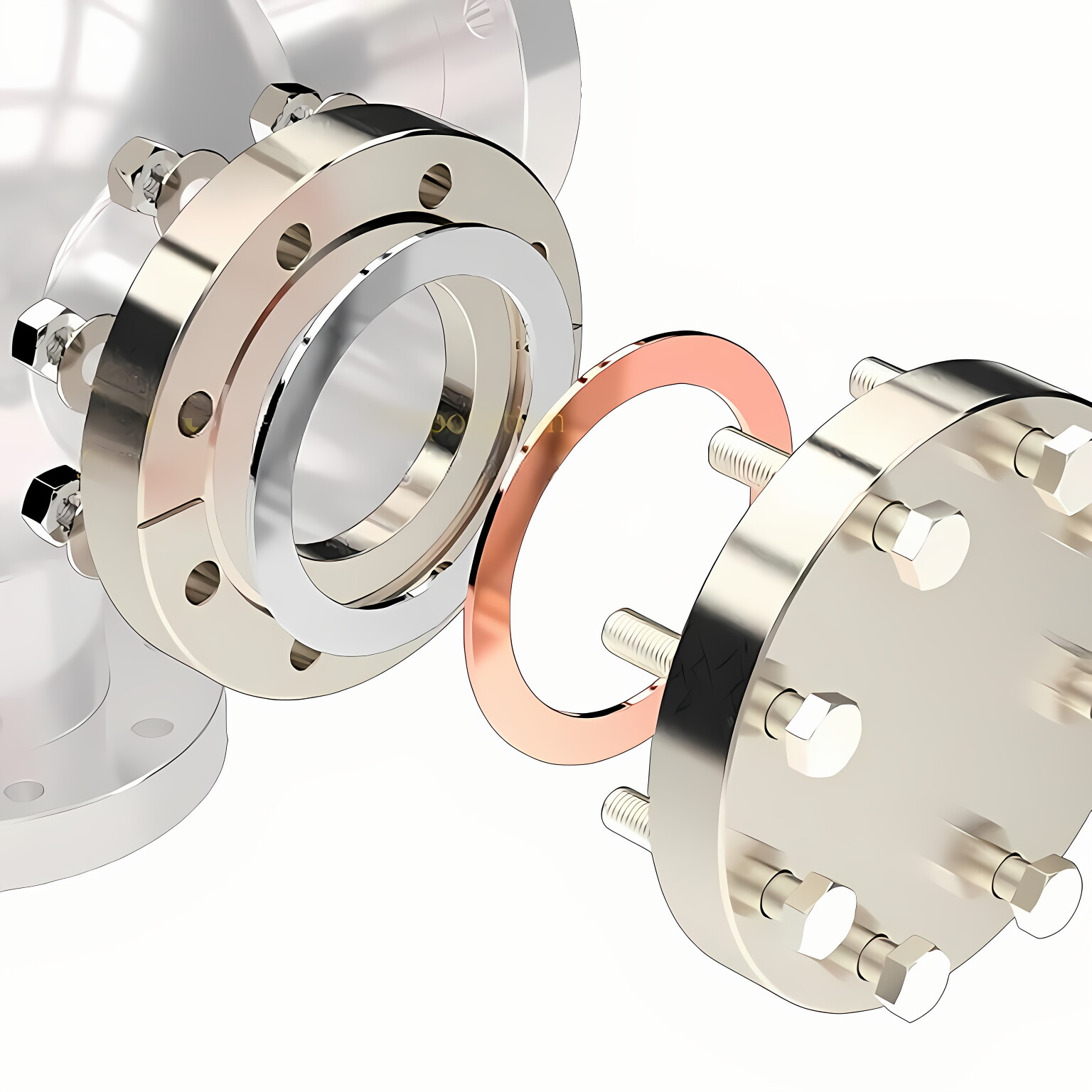 Silver Plated OFHC Copper Gasket